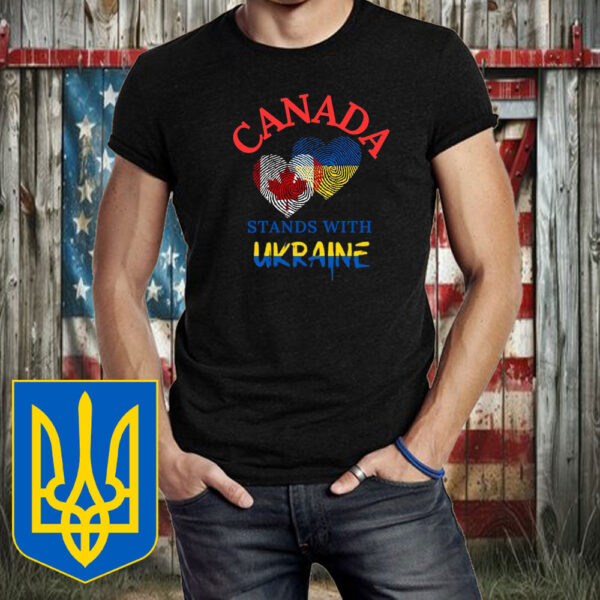 Canada Stands With Ukraine T-Shirt