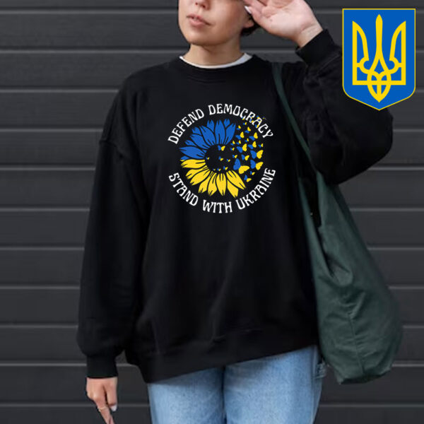 Defend Democracy F*ck Trump, Stand with Ukraine T-Shirt