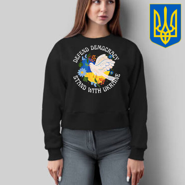 Defend Democracy Stand with Ukraine T-Shirt