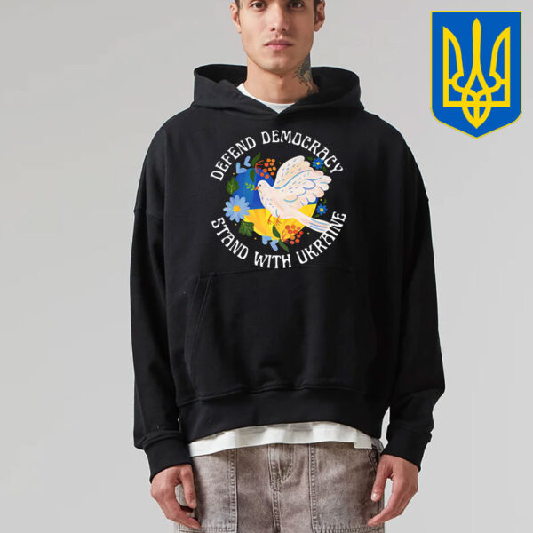 Defend Democracy Stand with Ukraine T-Shirt