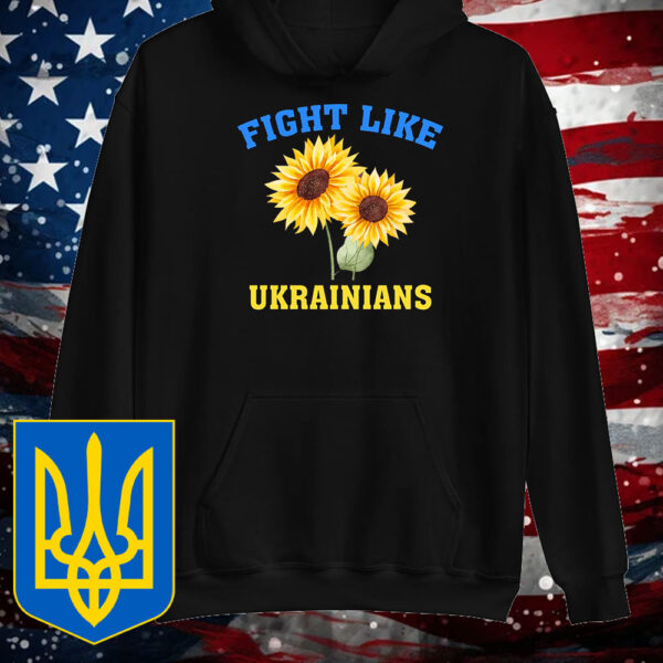 Flower Fight Like Ukrainians T-Shirt