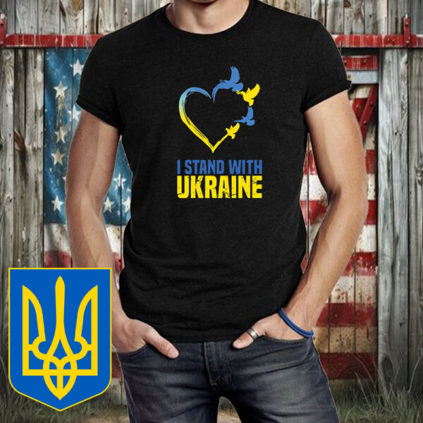 Freedom for Ukraine, I Stand With Ukraine T-Shirt