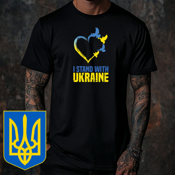 Freedom for Ukraine, I Stand With Ukraine T-Shirt