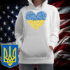 Heart Ukraine Flag T-Shirt