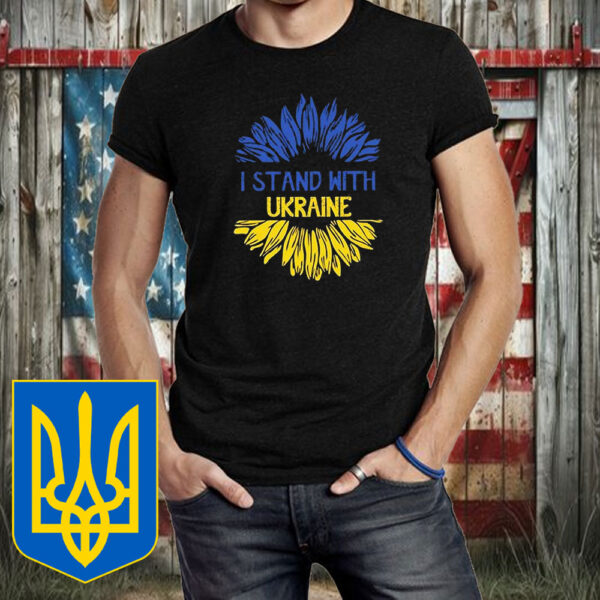 I Stand With Ukraine Activist T-Shirt