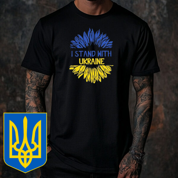 I Stand With Ukraine Activist T-Shirt