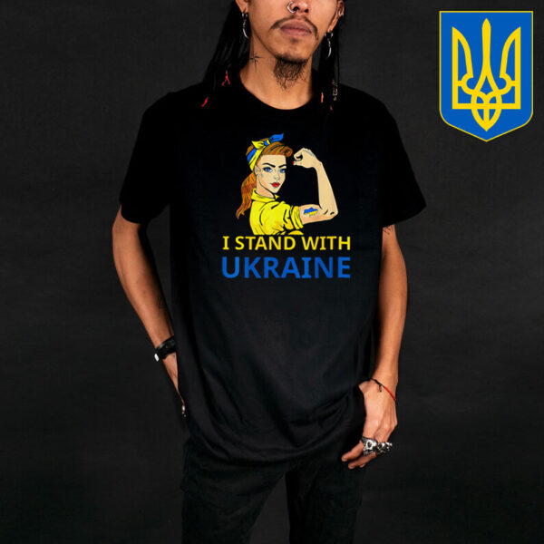 I Stand With Ukraine Dove Peace Pro Ukraine Women’s T-Shirt