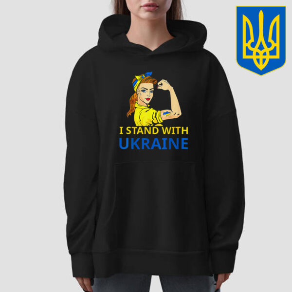 I Stand With Ukraine Dove Peace Pro Ukraine Women’s T-Shirt