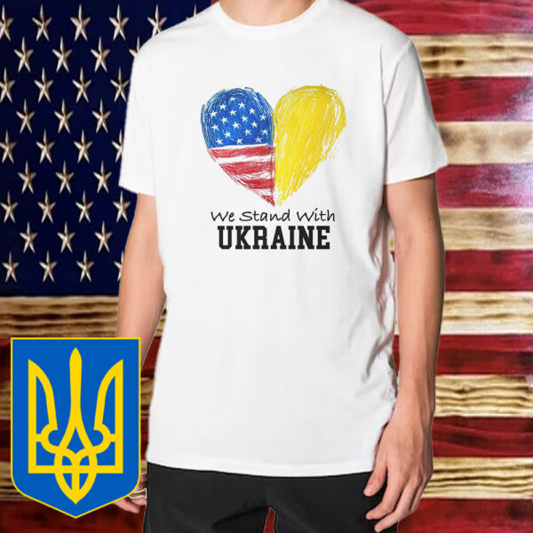 I Stand With Ukraine, Help Support Ukraine T-Shirt