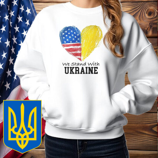 I Stand With Ukraine, Help Support Ukraine T-Shirt