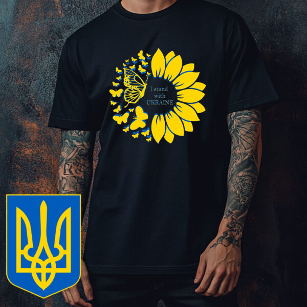 I Stand With Ukraine, Peace For Ukraine T-Shirt