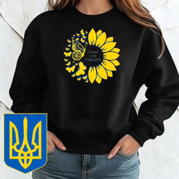 I Stand With Ukraine, Peace For Ukraine T-Shirt