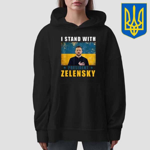 I Stand With Ukraine President Zelynsky T-Shirt