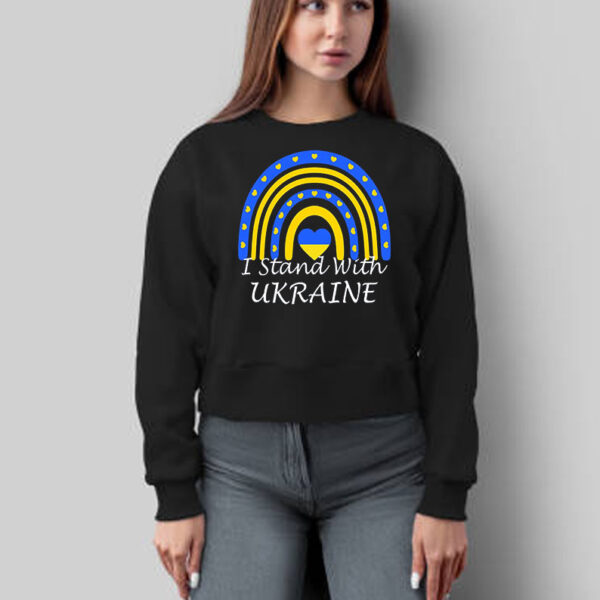 I Stand With Ukraine, Rainbow Save Ukraine Hot T-Shirt