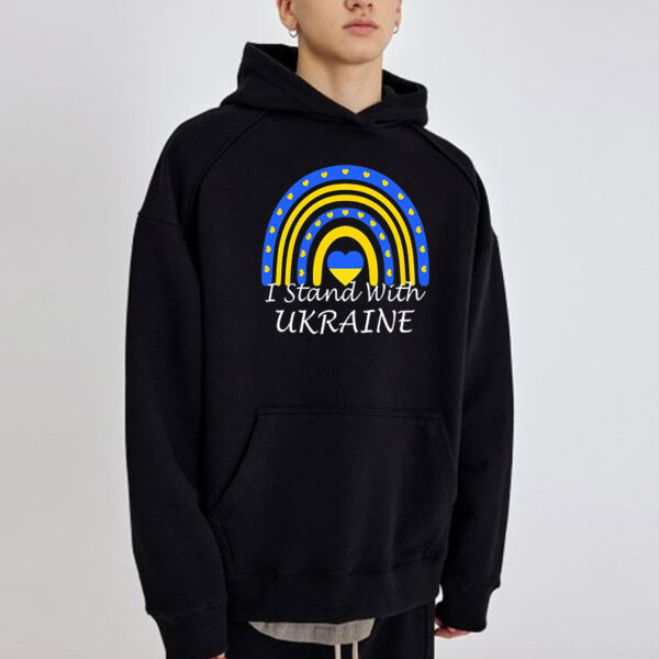 I Stand With Ukraine, Rainbow Save Ukraine Hot T-Shirt