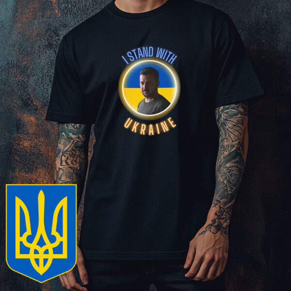 I Stand With Ukraine Support T-Shirt