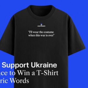 I'll Wear The Costume When This Was Is Over