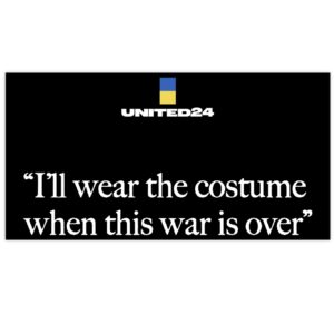 I'll Wear The Costume When This Was Is Over Bumper Stickers