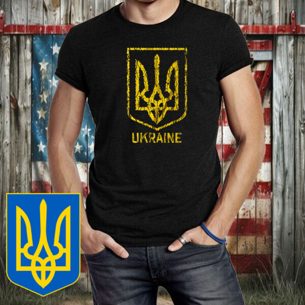 Mens Ukraine Trident T-Shirt