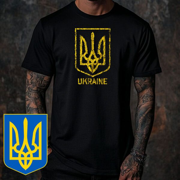 Mens Ukraine Trident T-Shirt