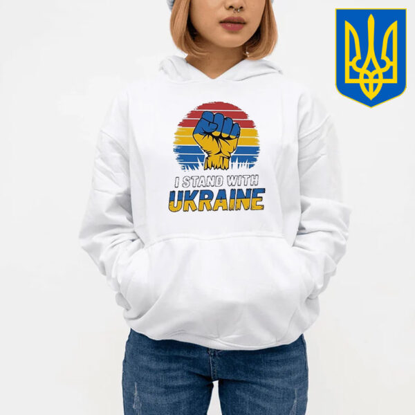 Official I Stand With Ukraine Free Ukrainian T-Shirt