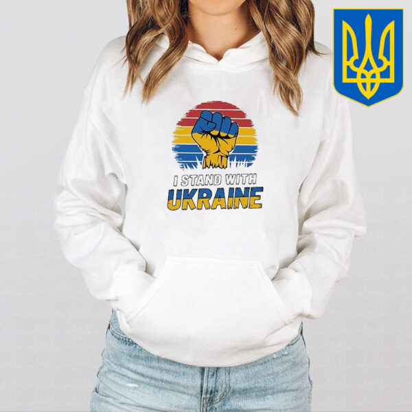 Official I Stand With Ukraine Free Ukrainian T-Shirt