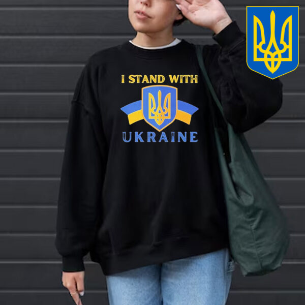 Original I Stand With Ukraine Volodymyr Zelensky Anti Trump T-Shirt