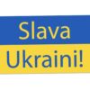 Slava Ukraini! Ukrainian Flag Sticker, Decal for Cars