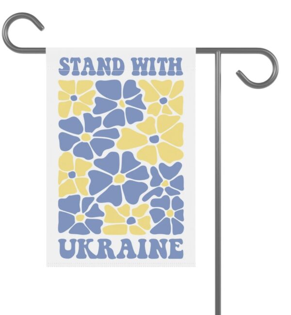 Stand With Ukraine 2025 Flag