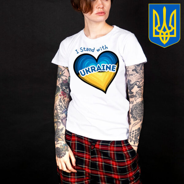 Stand With Ukraine Ukraine Pride T-Shirt