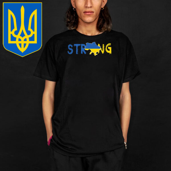 Strong Ukraine Flag T-Shirt