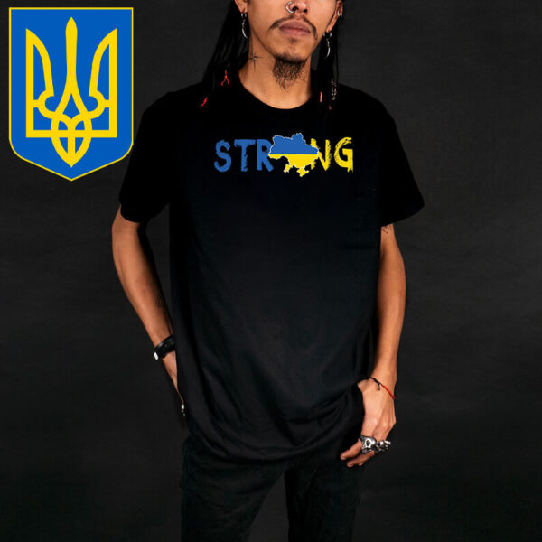 Strong Ukraine Flag T-Shirt