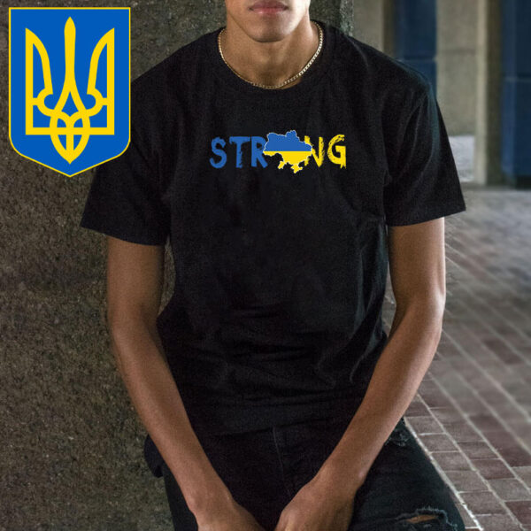 Strong Ukraine Flag T-Shirt