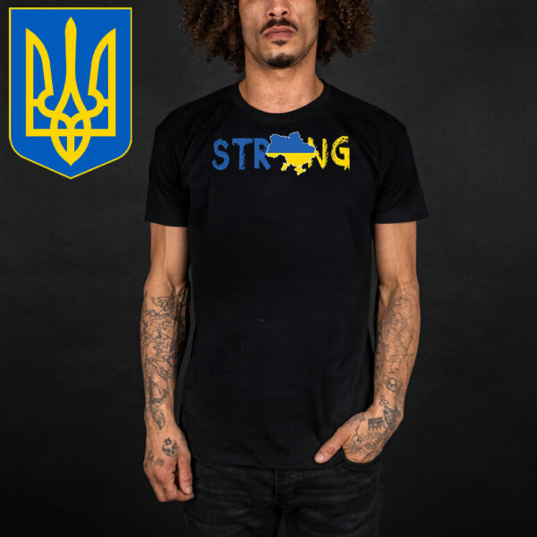 Strong Ukraine Flag T-Shirt