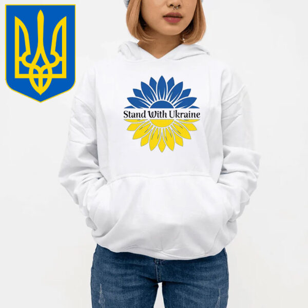 Sunflower Stand With Ukraine T-Shirts