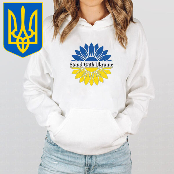 Sunflower Stand With Ukraine T-Shirts