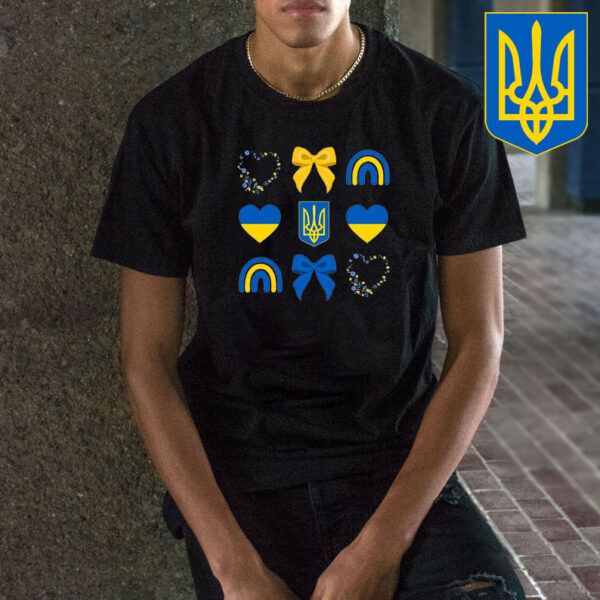 Support Ukraine Bow T-Shirt