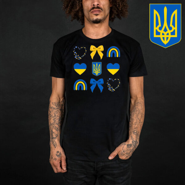 Support Ukraine Bow T-Shirt