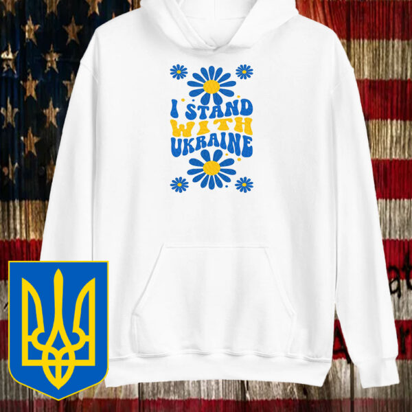 Support Ukraine, I Stand With Ukraine Flag T-Shirt