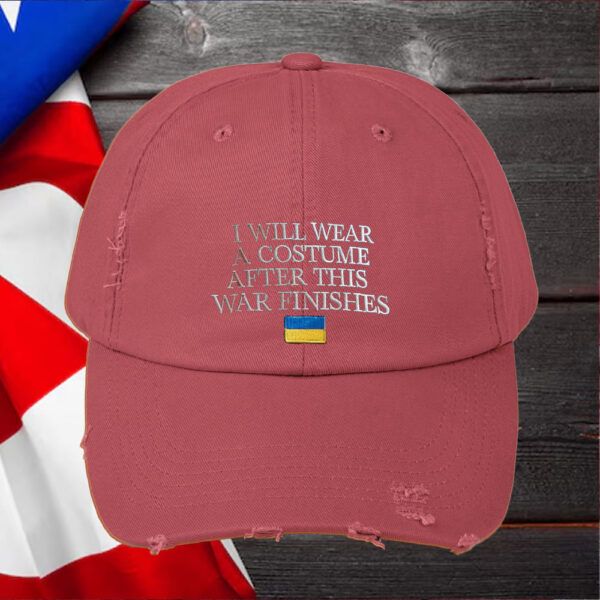 Ukraine Flag I Will Wear A Costume After This War Finishes Hat