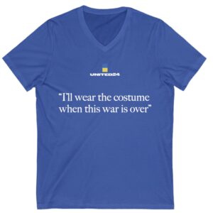 United24 I'll Wear The Costume When The War Is Over V-Neck