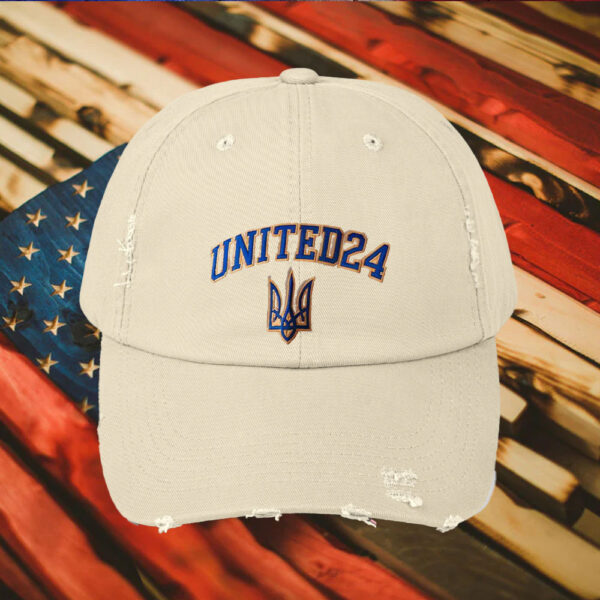 United24 Ukraine, I Stand With Ukraine Embroidered Hat