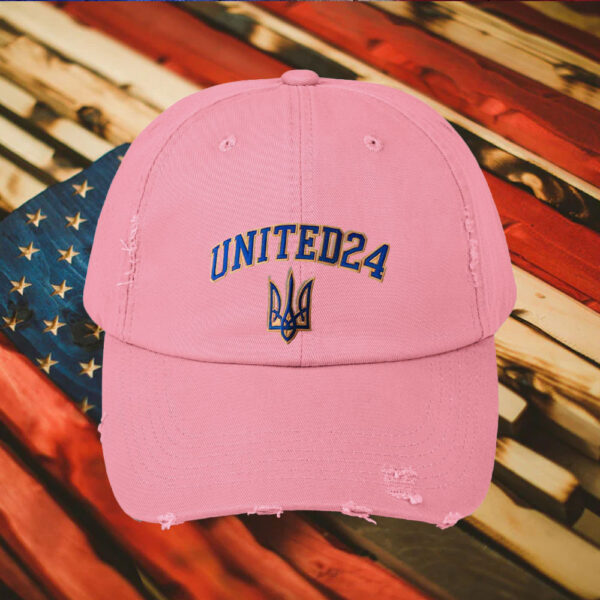 United24 Ukraine, I Stand With Ukraine Embroidered Hat