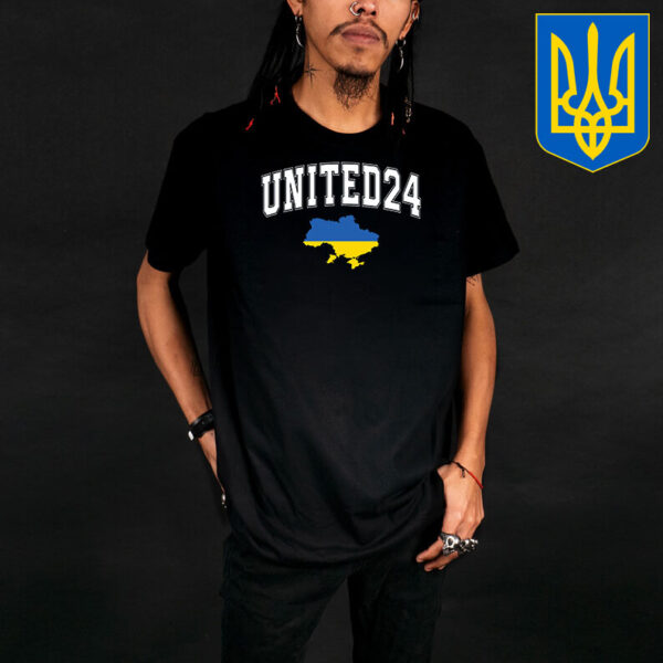 United24 Ukraine, I Stand With Ukraine T-Shirt