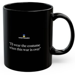 United24 Ukraine I'll Wear the Costume When This War Is Over Mug