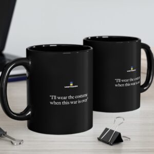 United24 Ukraine I'll Wear the Costume When This War Is Over Mug