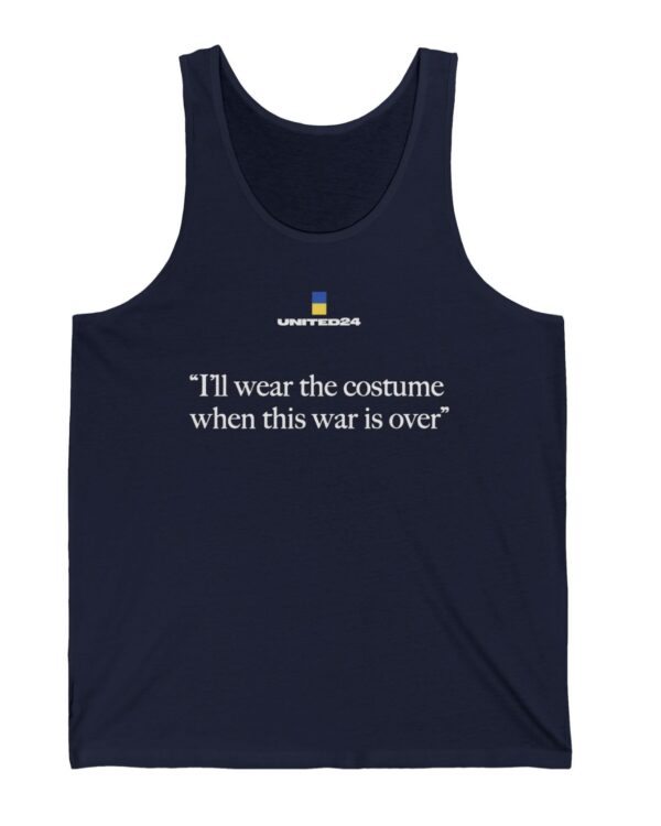 United24 Ukraine I'll Wear the Costume When This War Is Over Tank Top