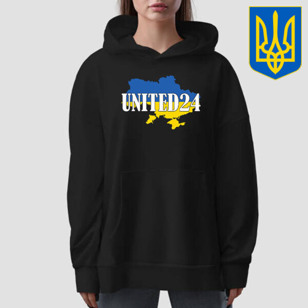 United24 Zelensky, I Stand With Ukraine T-Shirt