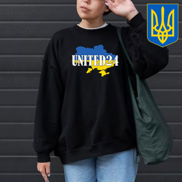 United24 Zelensky, I Stand With Ukraine T-Shirt