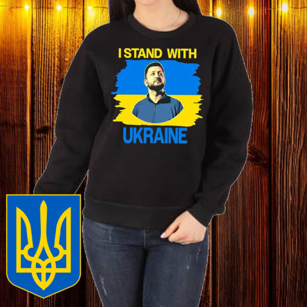 Zelensky I Stand With Ukraine T-Shirt